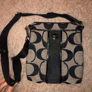 Black Coach Crossbody